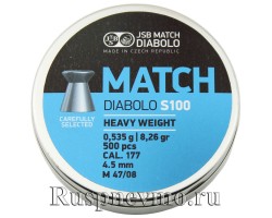 Пульки JSB Match Diabolo Blue 500 шт